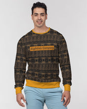 Charger l'image dans la galerie, Hatchi Tribal Print Men's Classic French Terry Crewneck Pullover