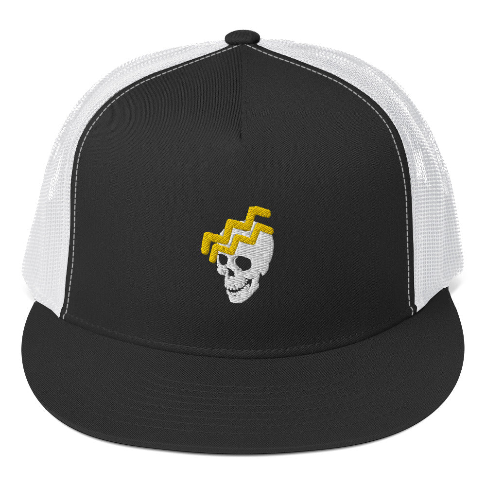B.Y.O.C. Skull Trucker Cap