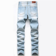 Load image into Gallery viewer, Men&#39;s Faded Denim Jeans
