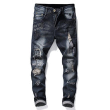 Charger l'image dans la galerie, Embroidered Letter Denim Jeans