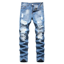 Charger l'image dans la galerie, Men's Faded Denim Jeans