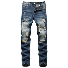 Charger l'image dans la galerie, Men's Faded Denim Jeans
