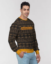 Charger l'image dans la galerie, Hatchi Tribal Print Men's Classic French Terry Crewneck Pullover