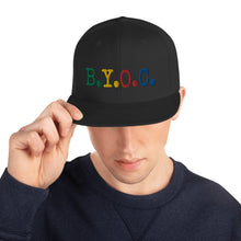 Load image into Gallery viewer, B.Y.O.C. Snapback Hat

