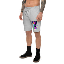 Load image into Gallery viewer, Sunset Skull fleece shorts
