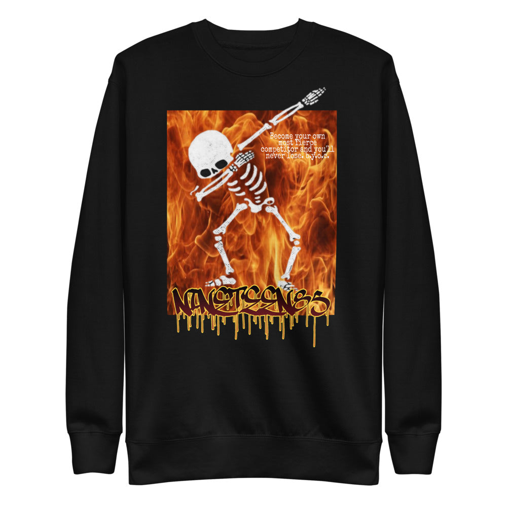 Skeleton Flame Sweatshirt