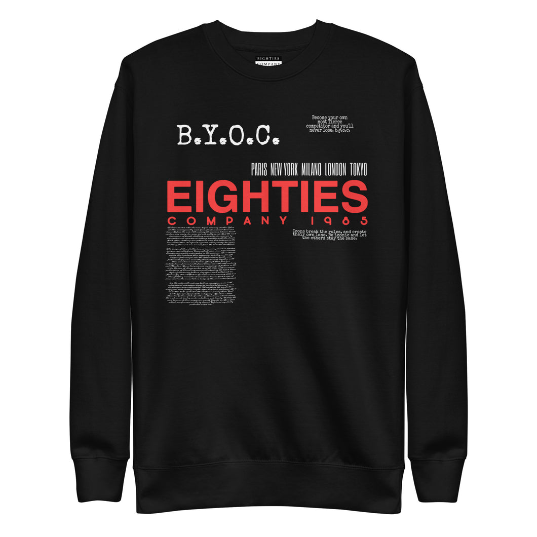 Eighties Company Classic Logo Remix Sweatshirt
