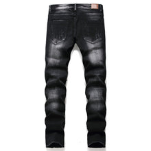 Load image into Gallery viewer, Skull And Crossbones Slim Fit Denims
