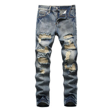 Cargar imagen en el visor de la galería, Men&#39;s Faded Denim Jeans
