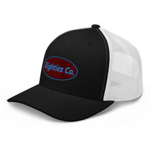 Load image into Gallery viewer, Retro Logo Eighties Company Trucker Hat
